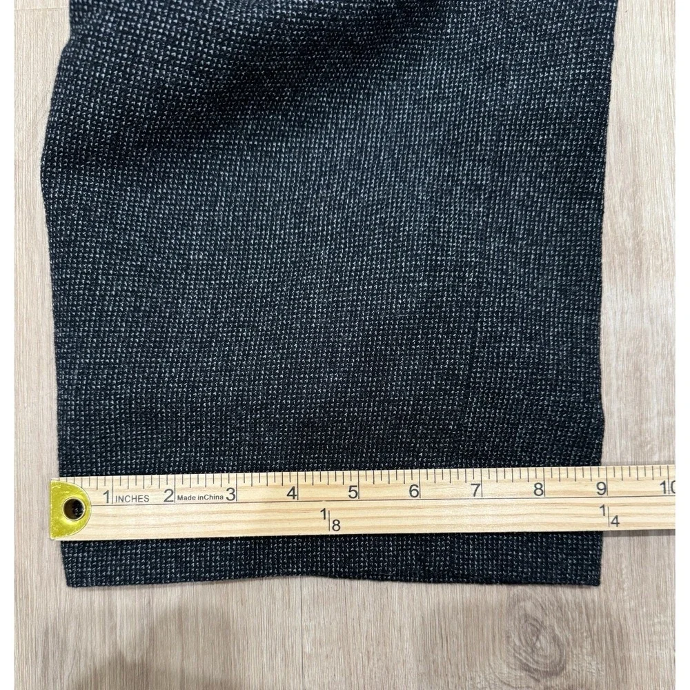 Pendleton Womens Black Lined 100% Virgin Wool Work Career Tweed‎ Dress Pants 14